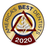 America's Best Dentists 2020 emblem (clear BKGD)