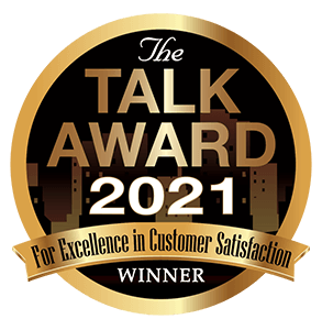 Winner, The Talk Award 2021: Excellence in Customer Satisfaction
