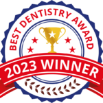 Best Dentistry Award badge 2023